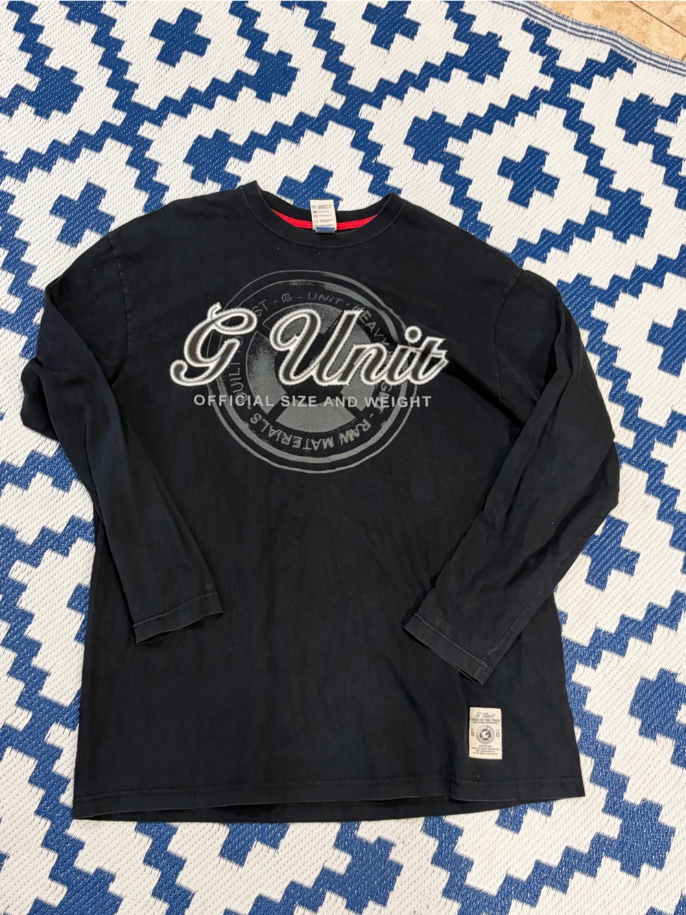 Vintage G-Unit 50 Cent Rap Hip Hop Long Sleeve Shirt Men’s XL
